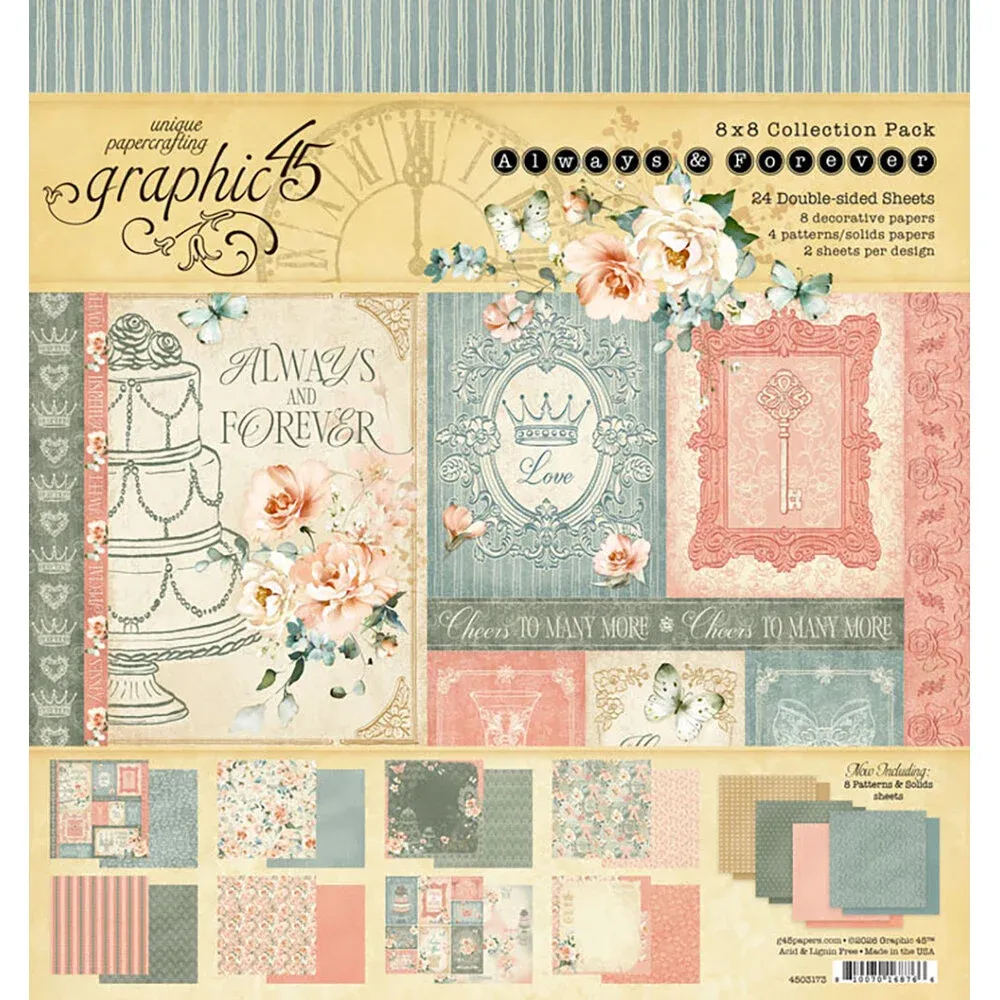 Always &amp; Forever 8x8 - Graphic 45