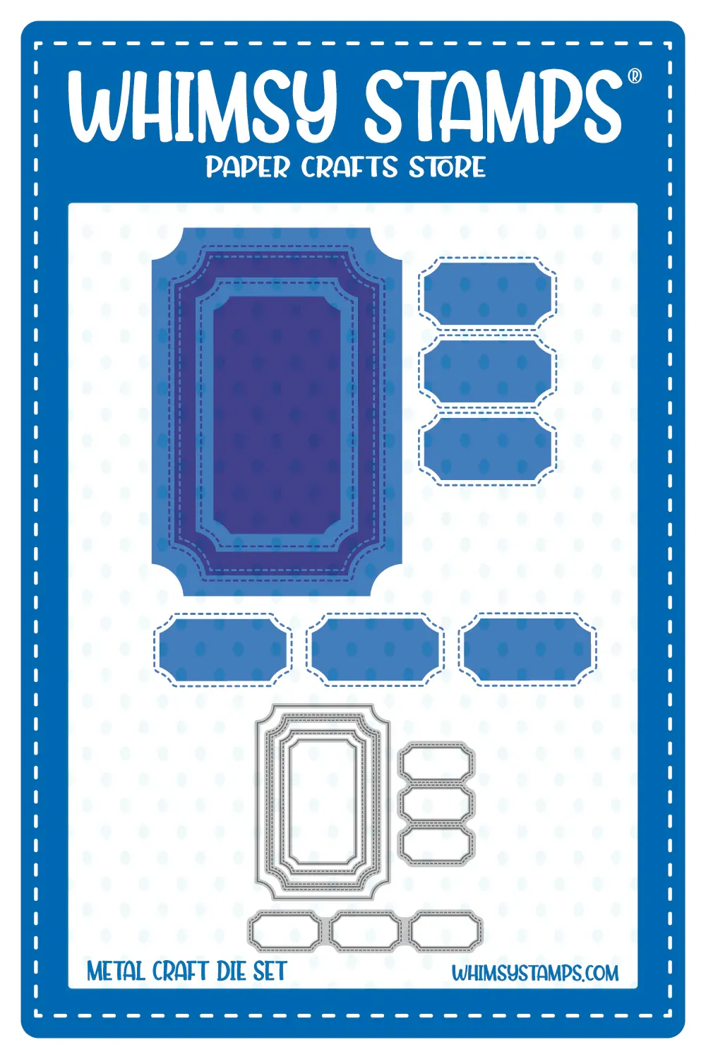 Terrific Tickets Add-Ons Die Set - Whimsy Stamps