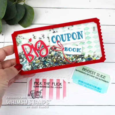 Terrific Slim Tickets Windows Die Set - Whimsy Stamps
