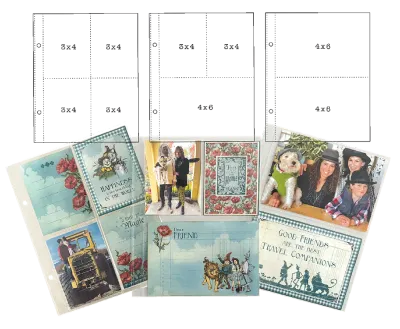 Multi Pack Binder Album Pocket Page Refills - Graphic 45