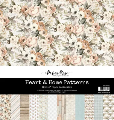 Heart & Home 12x12 Patterns - Paper Rose Heart & Home 12x12 Patterns - Paper Rose
