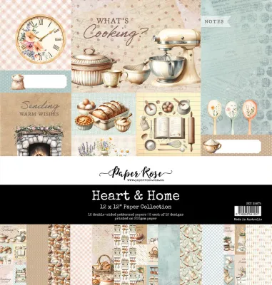 Heart & Home 12x12 Collection - Paper Rose Heart & Home 12x12 Collection - Paper Rose
