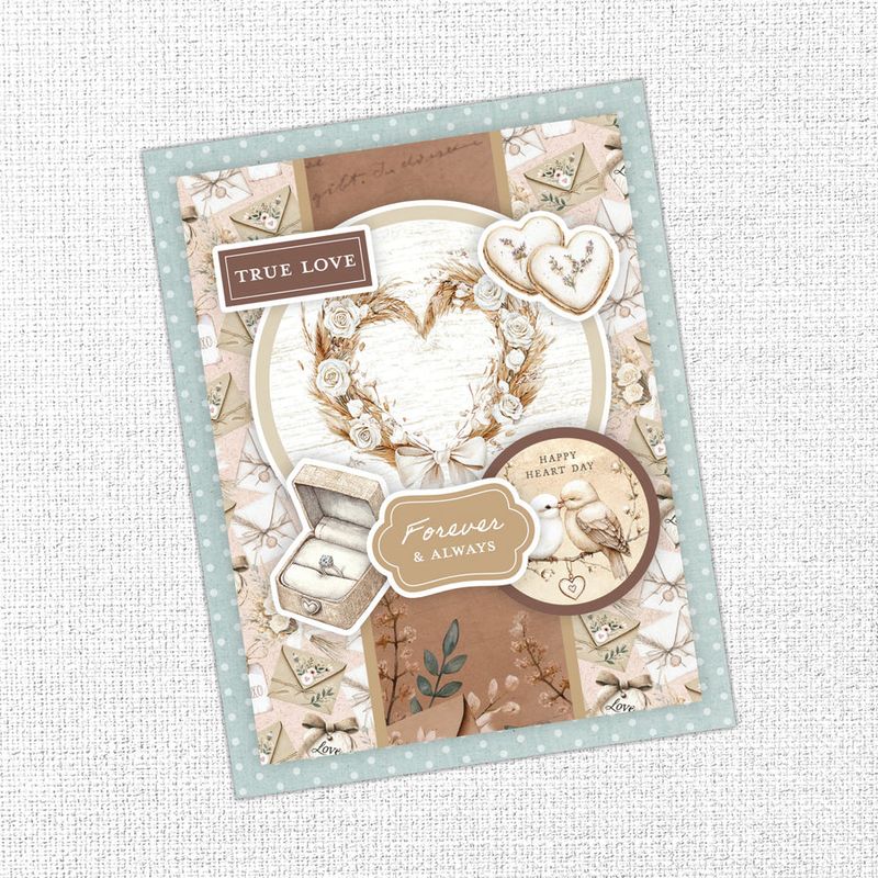 Heart &amp; Home 6x6 Basics - Paper Rose