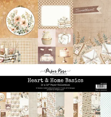 Heart & Home 12x12 Basics - Paper Rose Heart & Home 12x12 Basics - Paper Rose