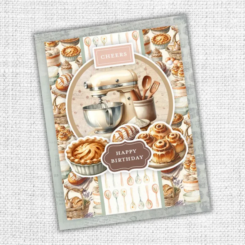 Heart &amp; Home 6x8 Quick Cards Kit - Paper Rose