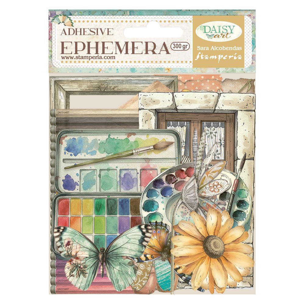 Daisy Art Ephemera - Stamperia
