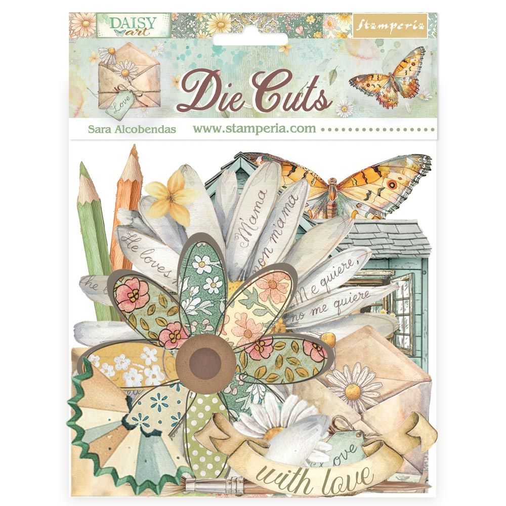 Daisy Art Die Cuts - Stamperia