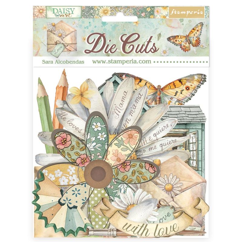 Daisy Art Die Cuts - Stamperia