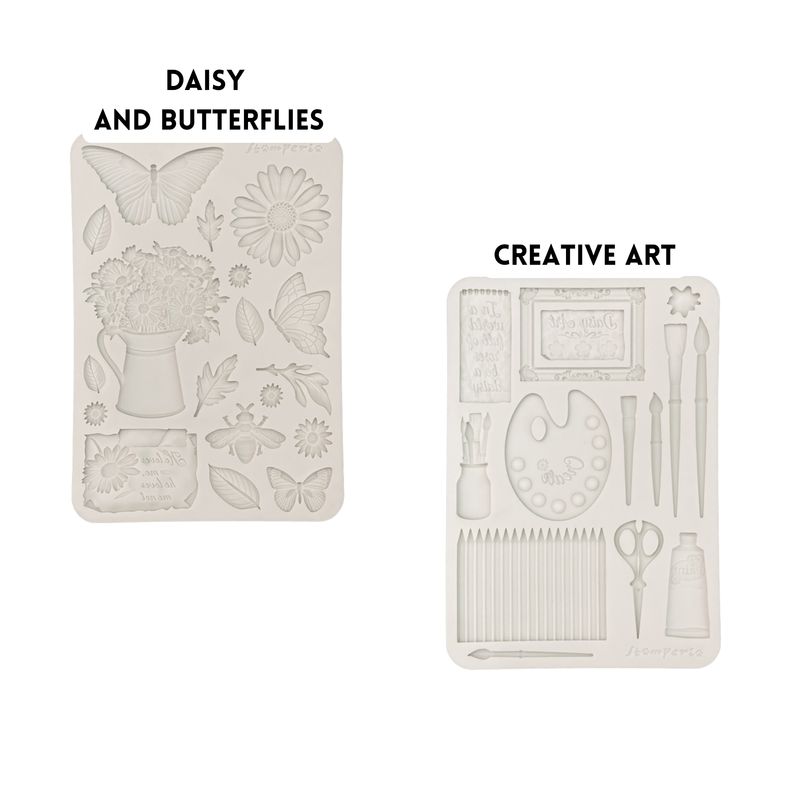 Daisy Art A5 Silicone Mold - Stamperia