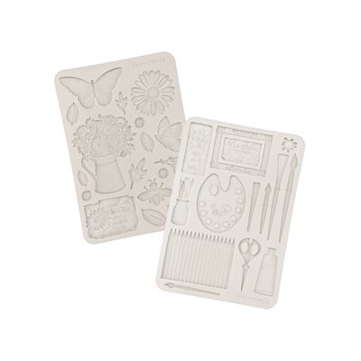 Daisy Art A5 Silicone Mold - Stamperia Daisy Art A5 Silicone Mold - Stamperia