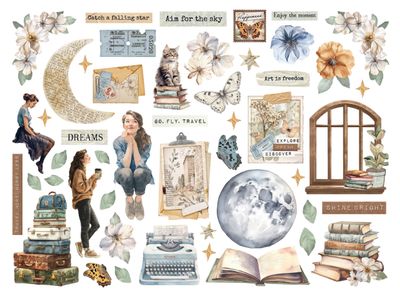 Secret Diary Die Cuts - Stamperia