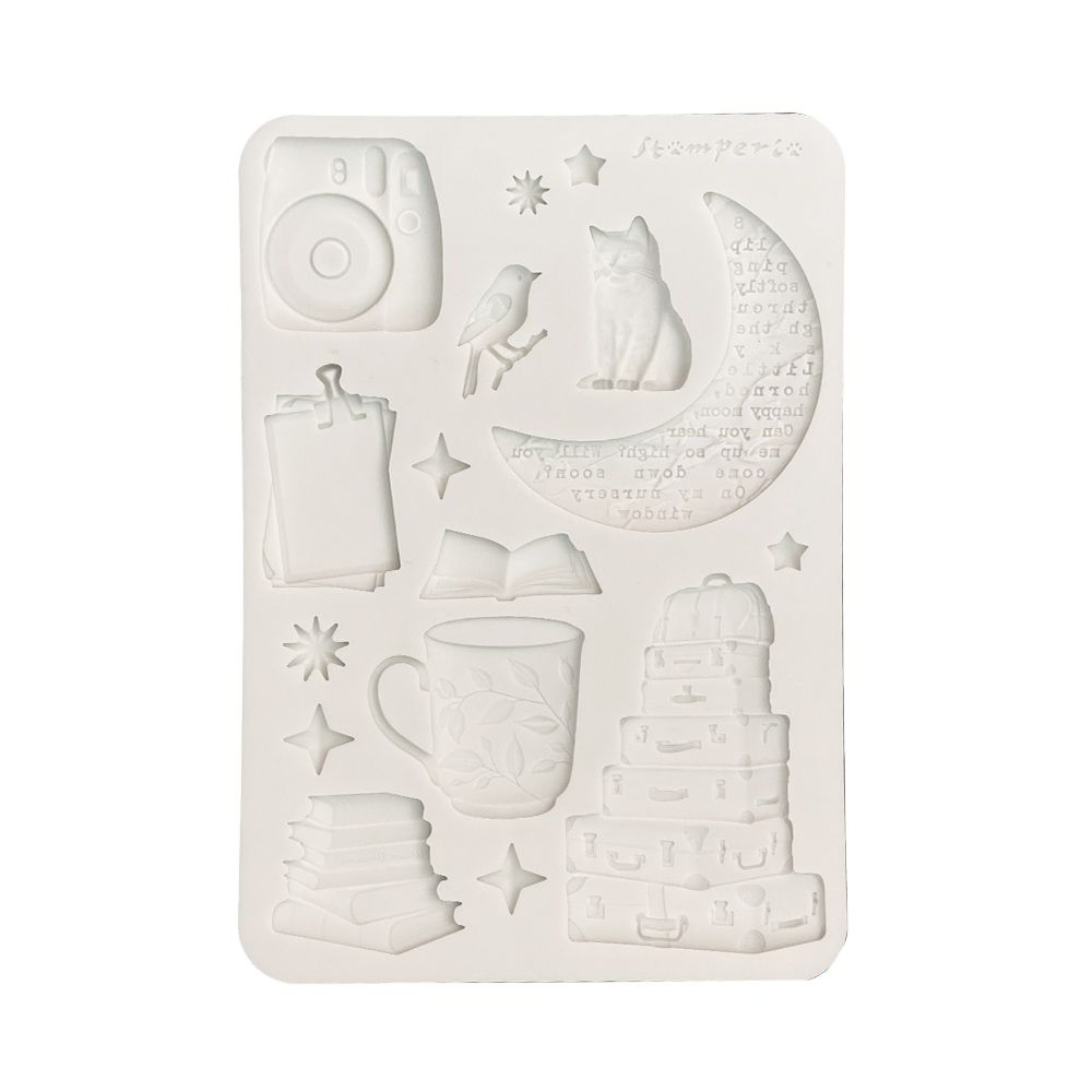 Secret Diary A5 Silicone Mold - Stamperia