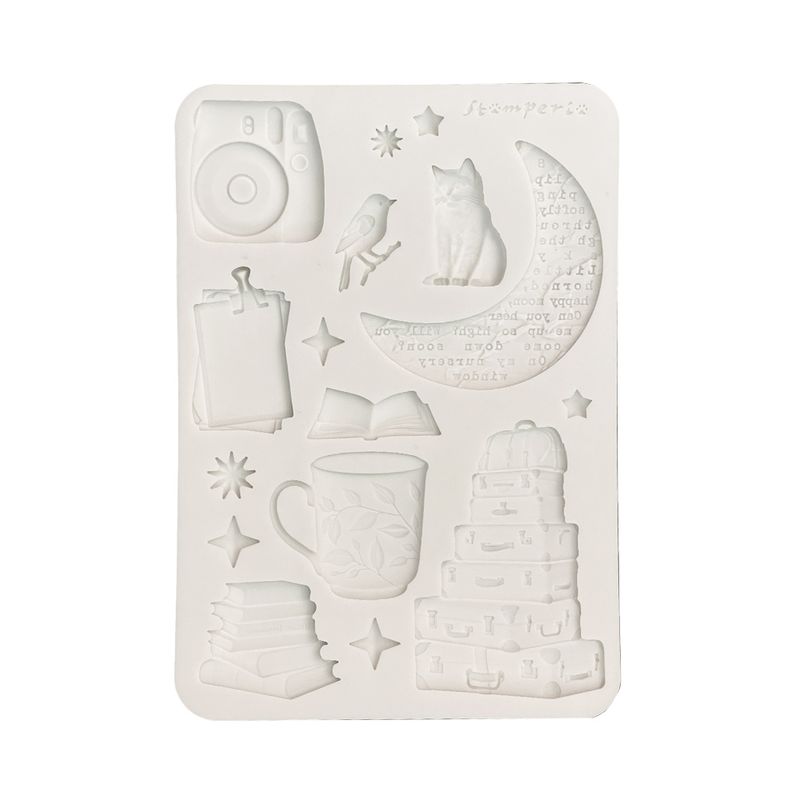Secret Diary A5 Silicone Mold - Stamperia