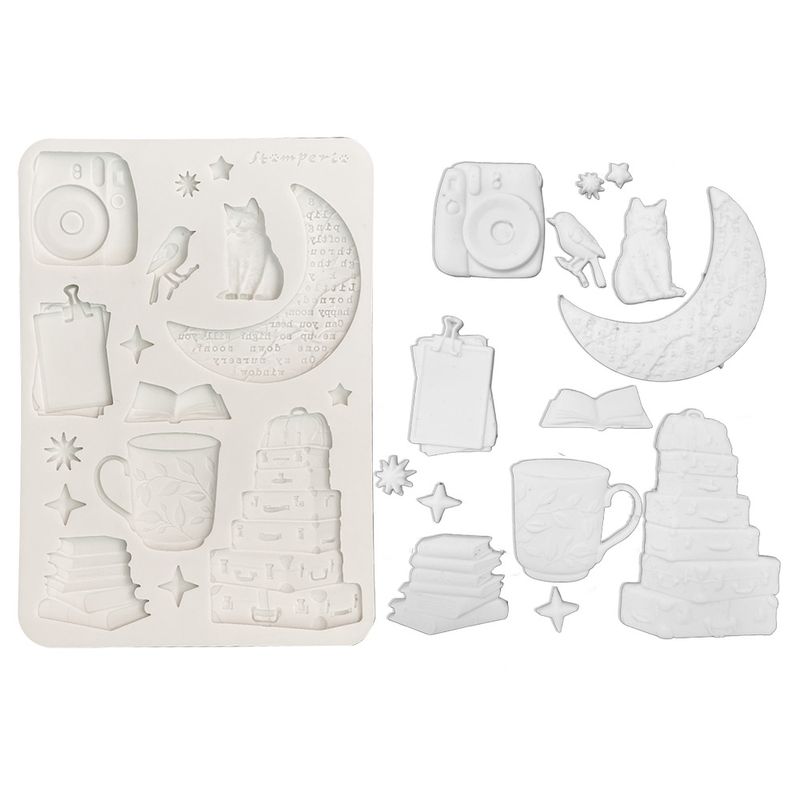 Secret Diary A5 Silicone Mold - Stamperia