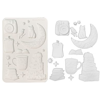 Secret Diary A5 Silicone Mold - Stamperia
