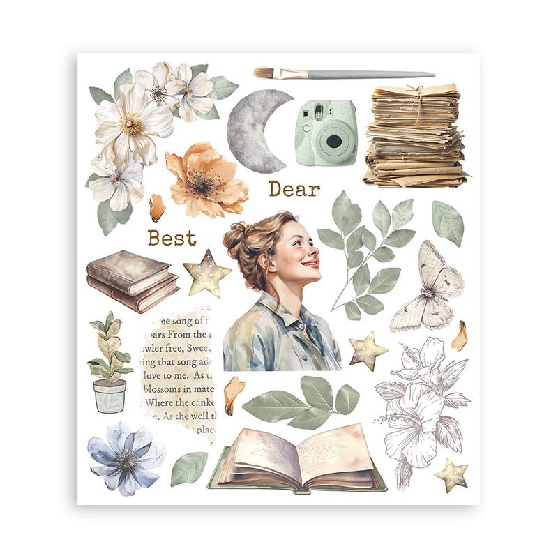 Secret Diary - Stamperia Rub Ons