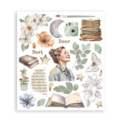 Secret Diary - Stamperia Rub Ons