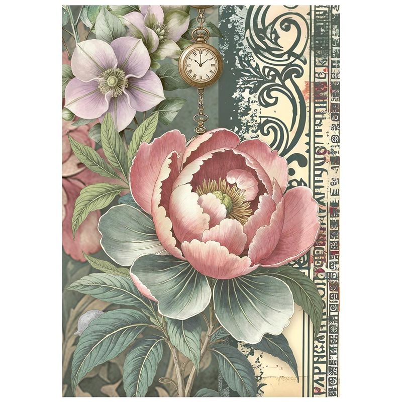 Gardens of Time Selection 8pk A6 - Stamperia
