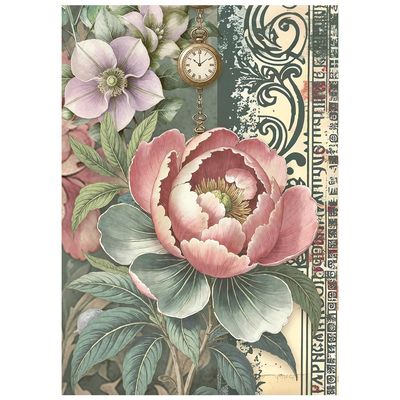 Gardens of Time Selection 8pk A6 - Stamperia