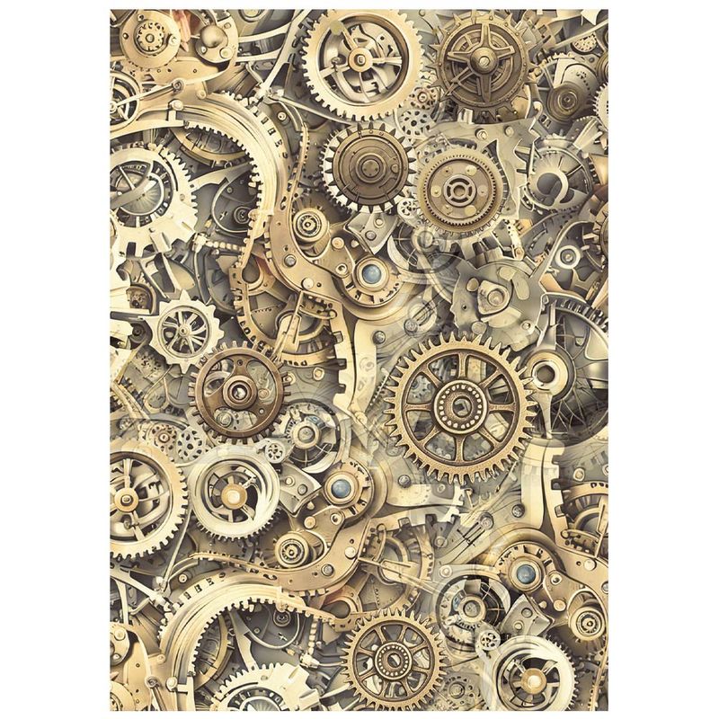 Gardens of Time Background Selection 8pk A6 - Stamperia