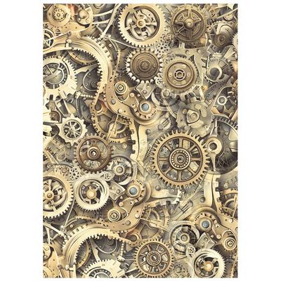 Gardens of Time Background Selection 8pk A6 - Stamperia