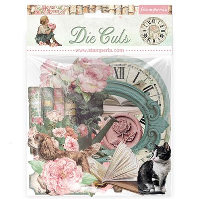 House of Roses Die Cuts - Stamperia