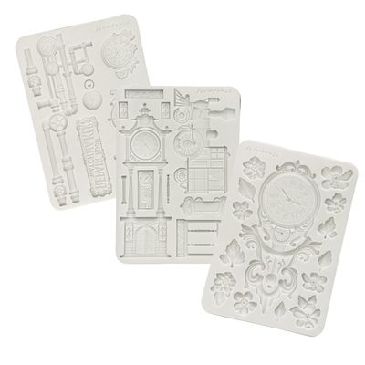 Gardens of Time A5 Silicone Mold - Stamperia