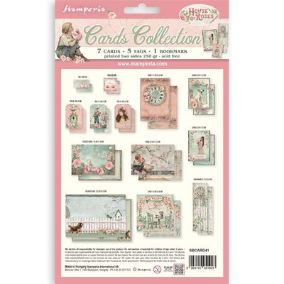 House of Roses Cards Collection - Stamperia