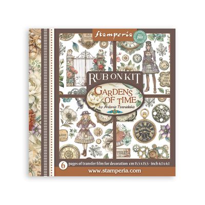 Gardens of Time - Stamperia Rub Ons