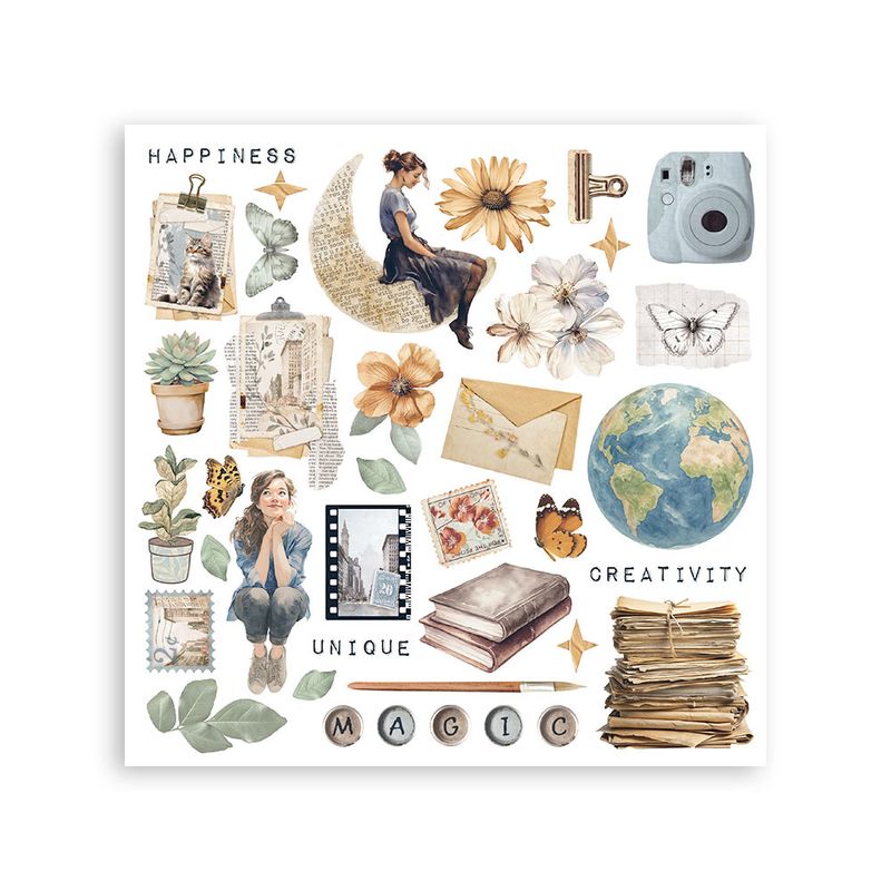 Secret Diary - Stamperia Rub Ons