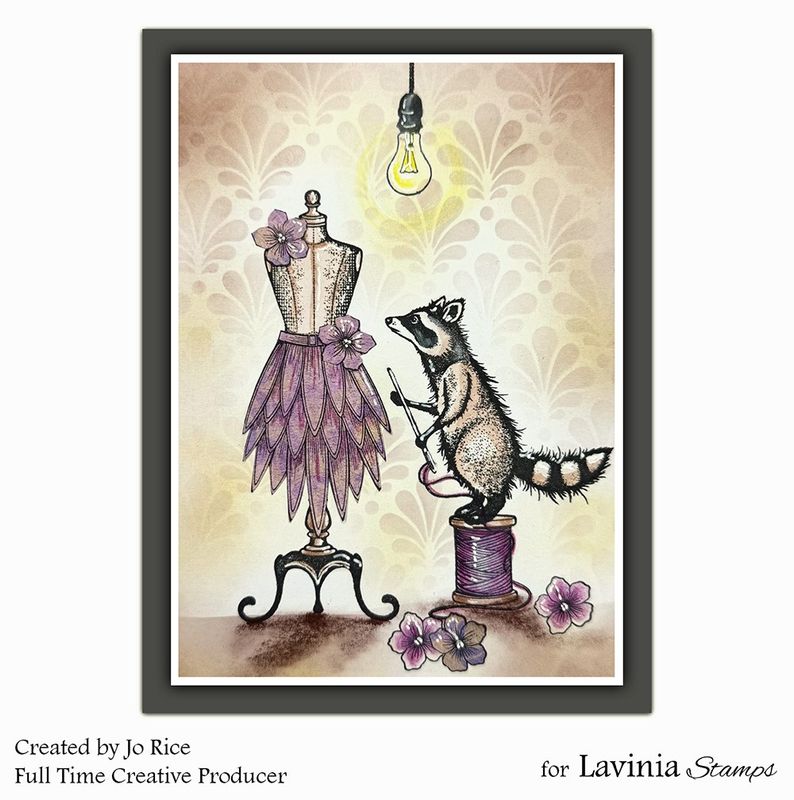 Reels &amp; Needle - Lavinia Stamps
