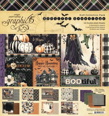 BOOtiful Greetings 8x8 - Graphic 45