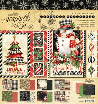 Merry-ful Greetings 8x8 - Graphic 45
