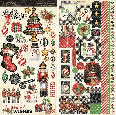 Merry-ful Greetings Sticker Set - Graphic 45