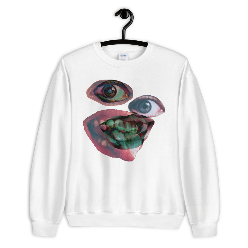 &quot;put on a happy face&quot; sweatshirt