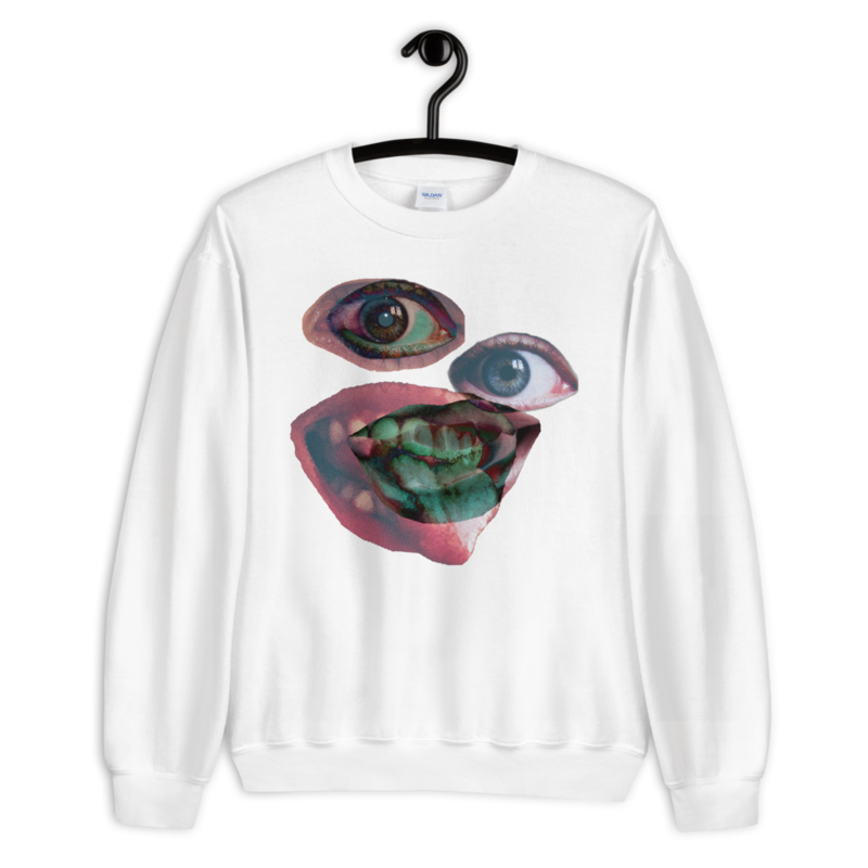 &quot;put on a happy face&quot; sweatshirt