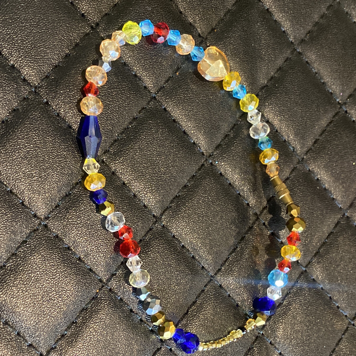 Mixed Anklet 9.5 Inch