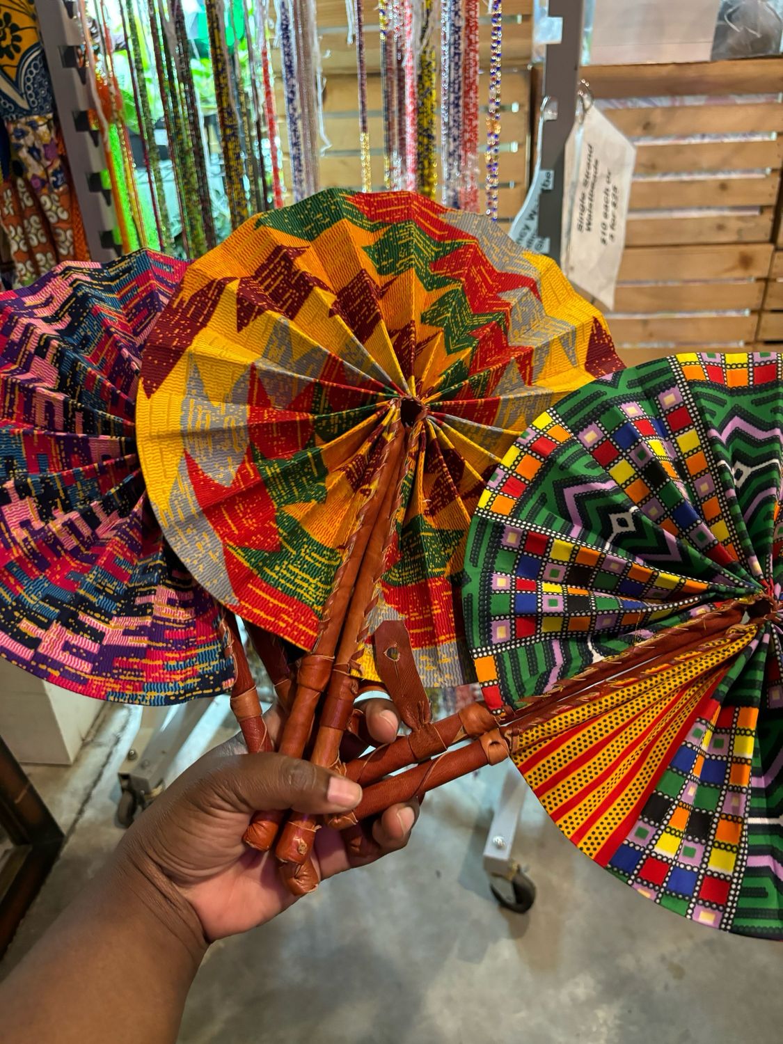 Handmade African Fan.