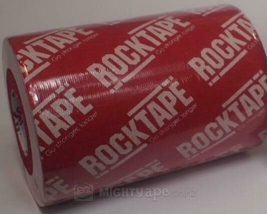 RockTape, 10см×5м, красный лого