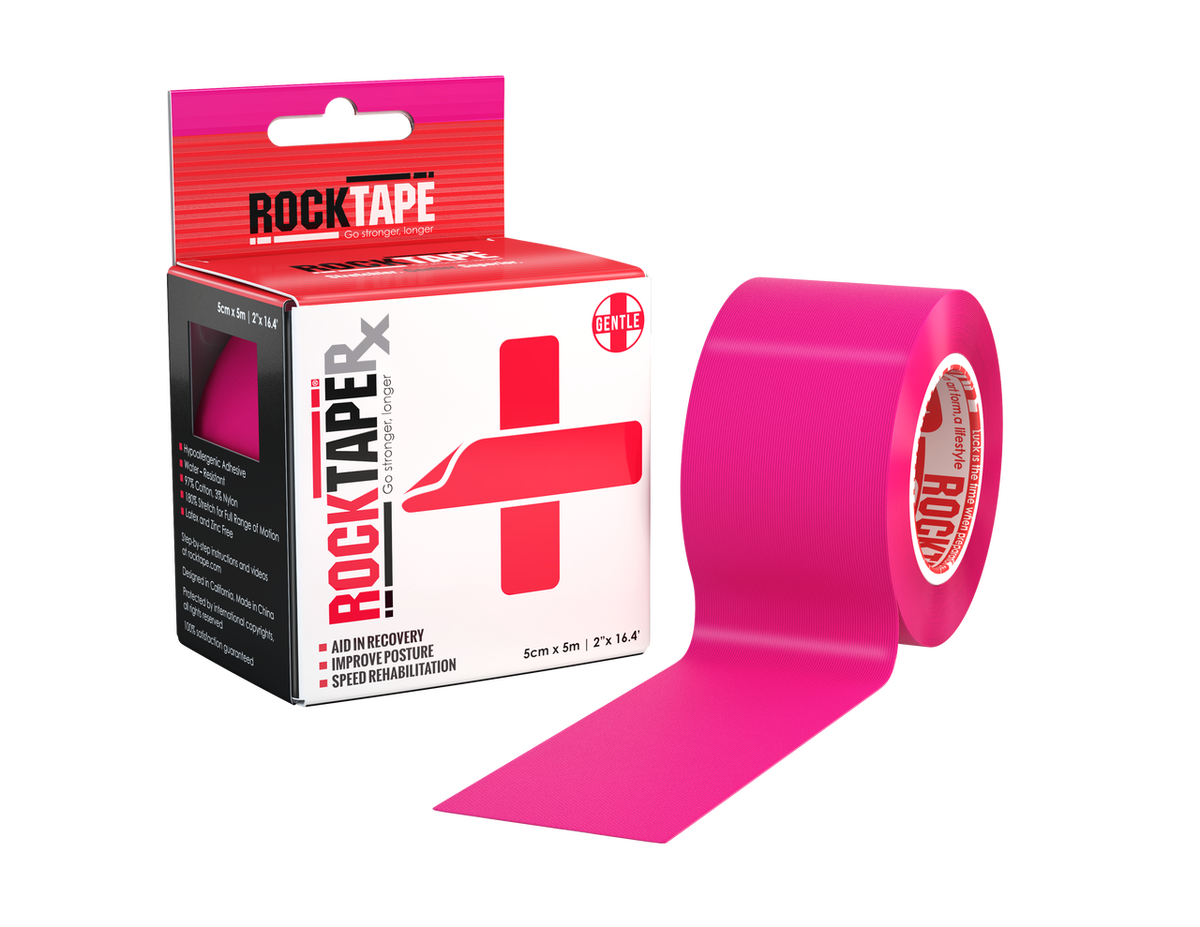 RocktapeRx, 5см×5м, розовый
