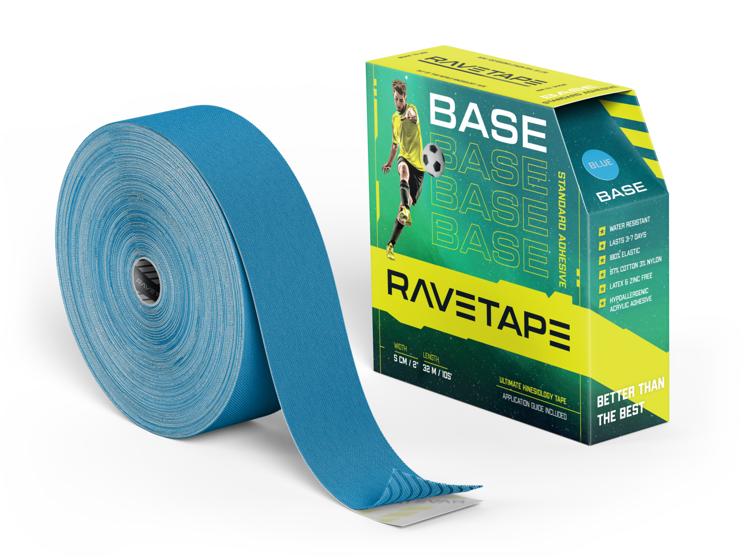 RaveTape BASE 5×32 — Голубой