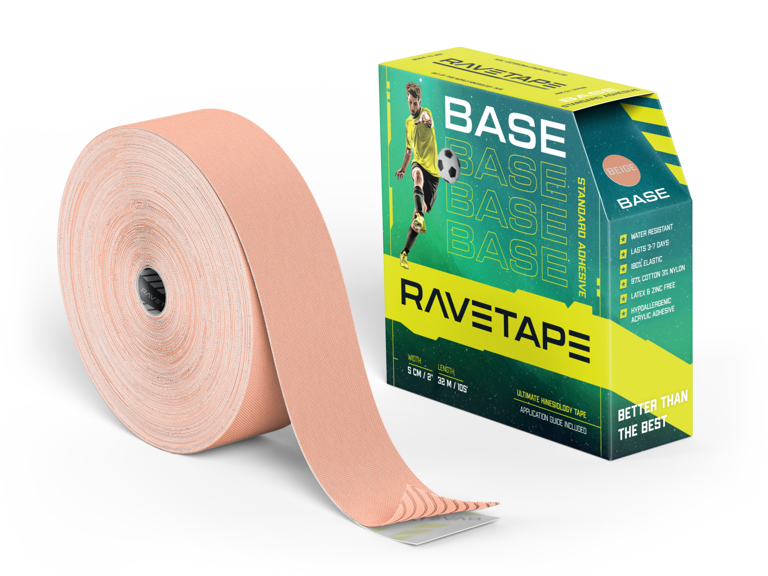 RaveTape BASE 5×32 — Телесный