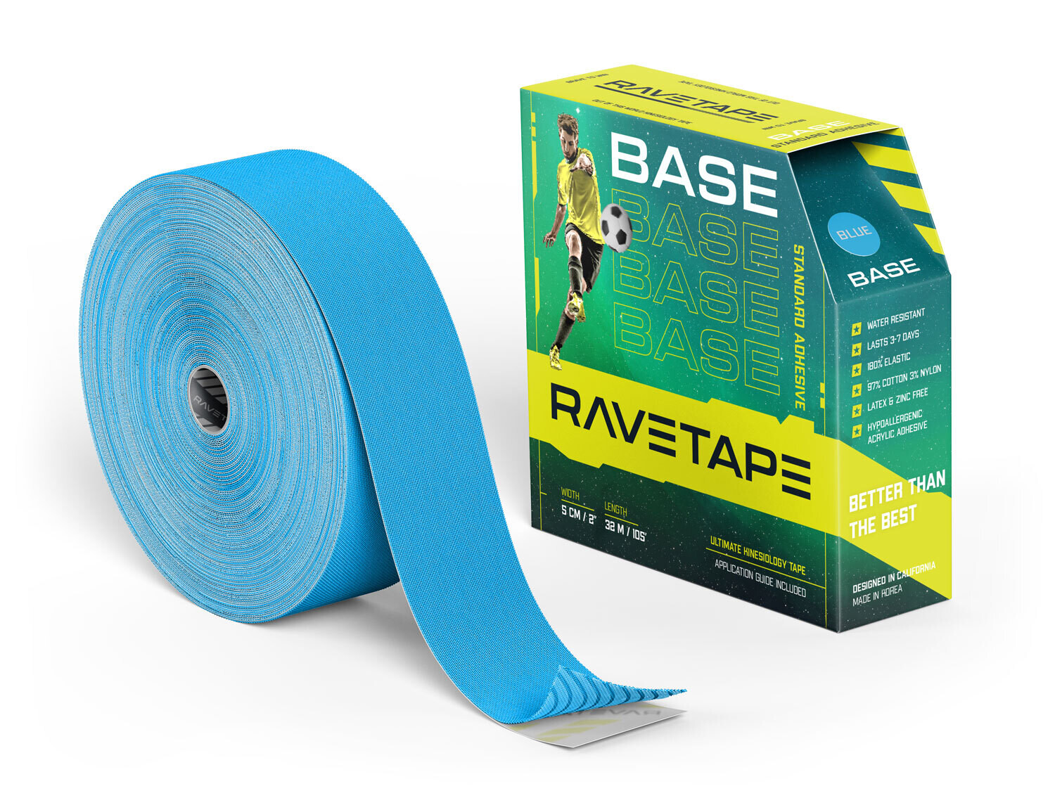 RaveTape BASE 5×32 — Голубой
