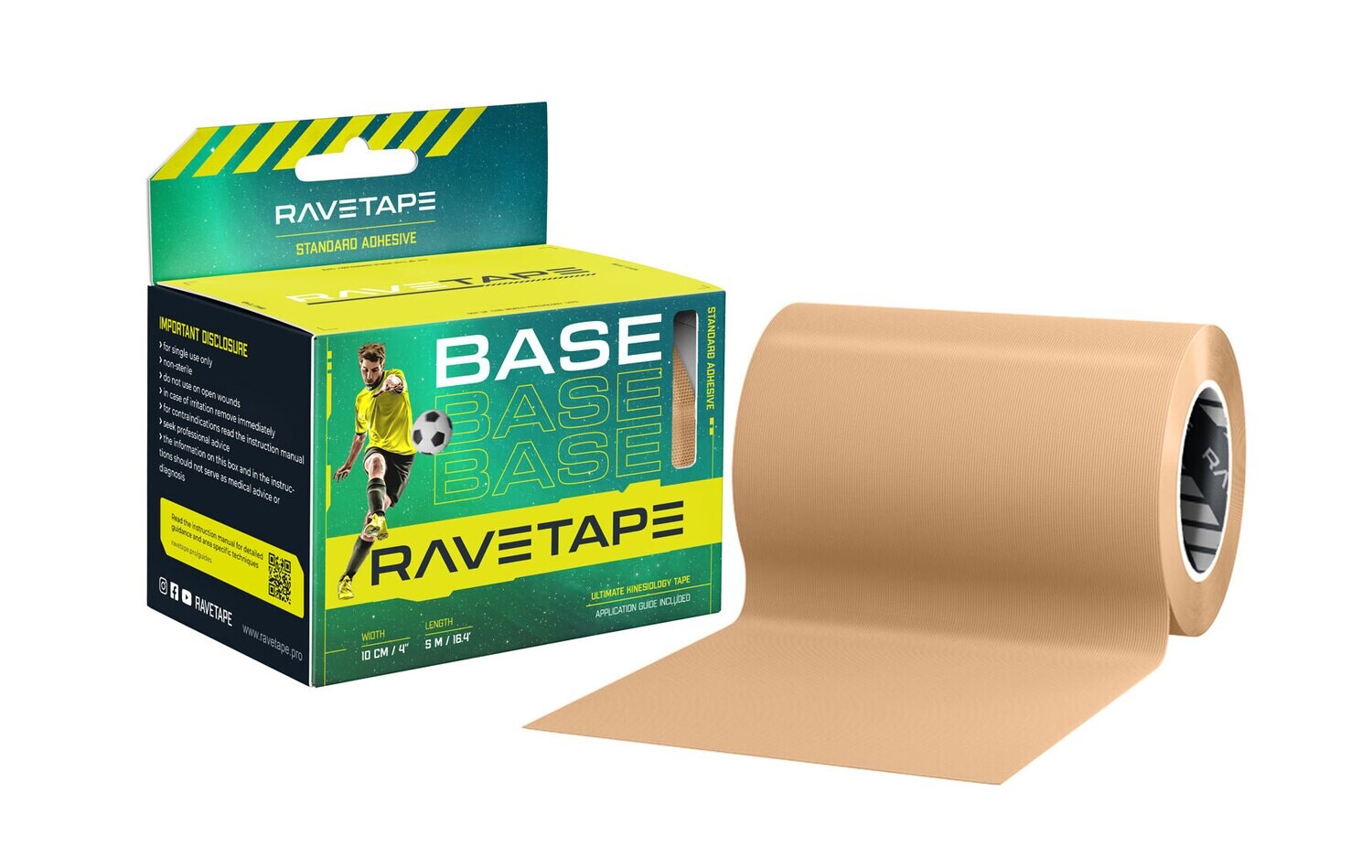 RaveTape BASE 10×5 — Телесный