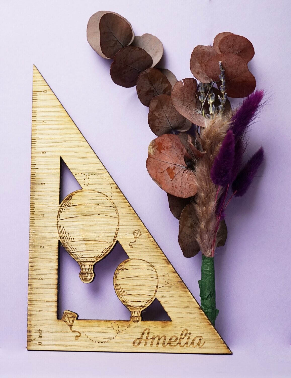 Dreiecklineal Ballon