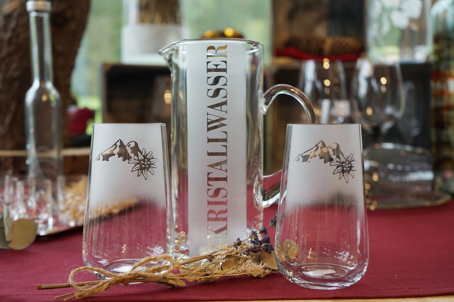 Wasserset Kristallwasser