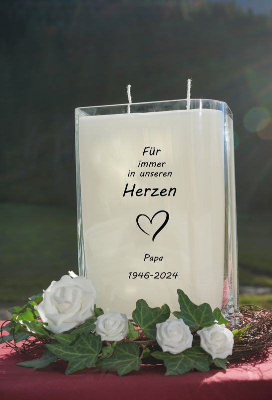 Trauer-Kerze