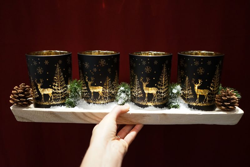 weihnachtliches Gesteck