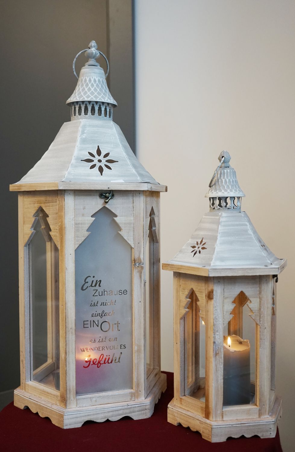 Laterne groß Vintage