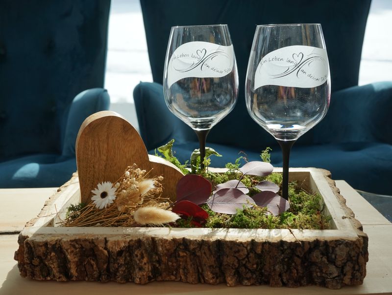 Hochzeitsgläser-Set